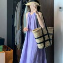 レディース マキシ丈ノースリーブワンピース 休暇 フランス ベスト 紫 ノースリーブワンピース ミディアム スカート 女性 夏 魅惑的 優しく 掛け 首 ロング スカート