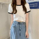 レディース ショート丈 トップス 半袖tシャツ 工場 直売 2025 新型 夏の 臍の 上着と ファッションの 修身の 短い タイプの 注意 機の 半袖 t シャツ 女性(4)