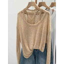 トップス レディース 春夏 レトロ ヴィンテージ Iラインタンクトップ Tシャツ UVカットカーディガン 2点セット アンサンブル ゆったり 素材 きれいめ ラ...