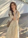 ロングスカート 綿混素材 亜麻 夏の 年の 新型の 海辺の 休暇の の 砕 花の ワンピースの キキョウの お茶の 休憩の フランスの 長い スカートの 女性は ゆったりしています。