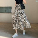 花柄ロングプリーツスカート フラワープリント 夏の 花の シフォンの 百 タックの 高さ 腰の スカートの 子供の 夏の 新型の 小さい 背の a 字の スカートの ロング スカート