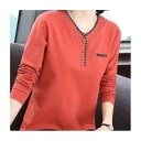ロング丈tシャツ ワンピ ロンT 冷感 レディース の 長袖の t シャツ レディース 底の シャツ 女装の 新型の 中年のお母さんは 百合の ゆったりしている 肉の 上着を 遮ります。