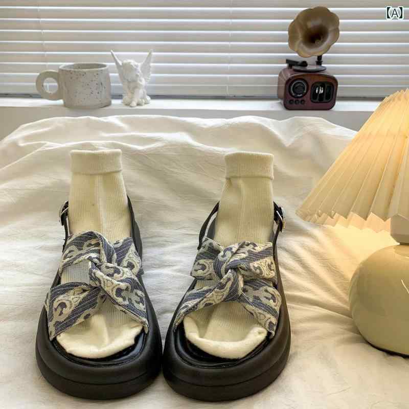 サンダル 厚底 ビーチ レディース メッシュ フェアリー 万能 シンプル おしゃれ カジュアル ファッション アウター 使いやすい 便利 お出かけ アーティファクト ローマ風