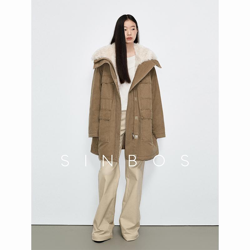 マウンテンパーカー フード付き アウトドア カジュアル おしゃれ 防風 暖かい ジャケット ゆったり 機能性 ウィンドブレーカー レディース ブラウン