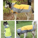 犬用レインコート エプロン ペット用品 雨具 レインウェア ファッション カジュアル 汚れ防止 防水 通気性 軽量 アウトドア 散歩 グリーン ブルー イエロー