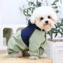 犬用レインコート エプロン ペット用品 雨具 レインウェア ファッション カジュアル 汚れ防止 防水 通気性 軽量 アウトドア 散歩 グリーン カーキ パープル