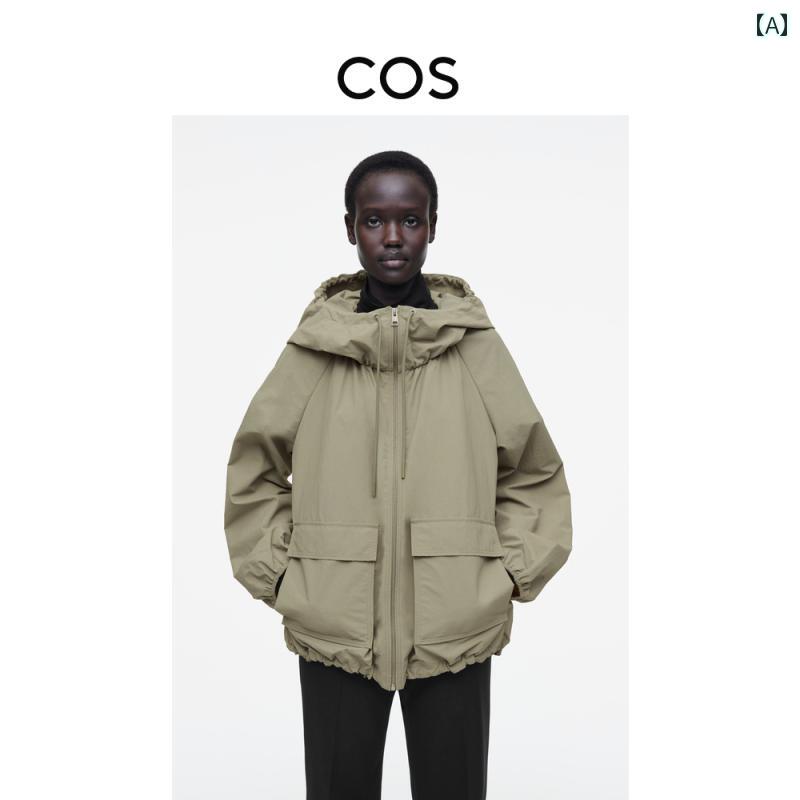 マウンテンパーカー フード付き アウトドア カジュアル おしゃれ 防風 暖かい ジャケット ゆったり 機能性 ウィンドブレーカー レディース グレー