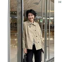 ジャケット コート レディース トップス 襟付き 短い 小柄向け シンプル おしゃれ カジュアル ファッション アウター 使いやすい 便利 お出かけ アーティフ...