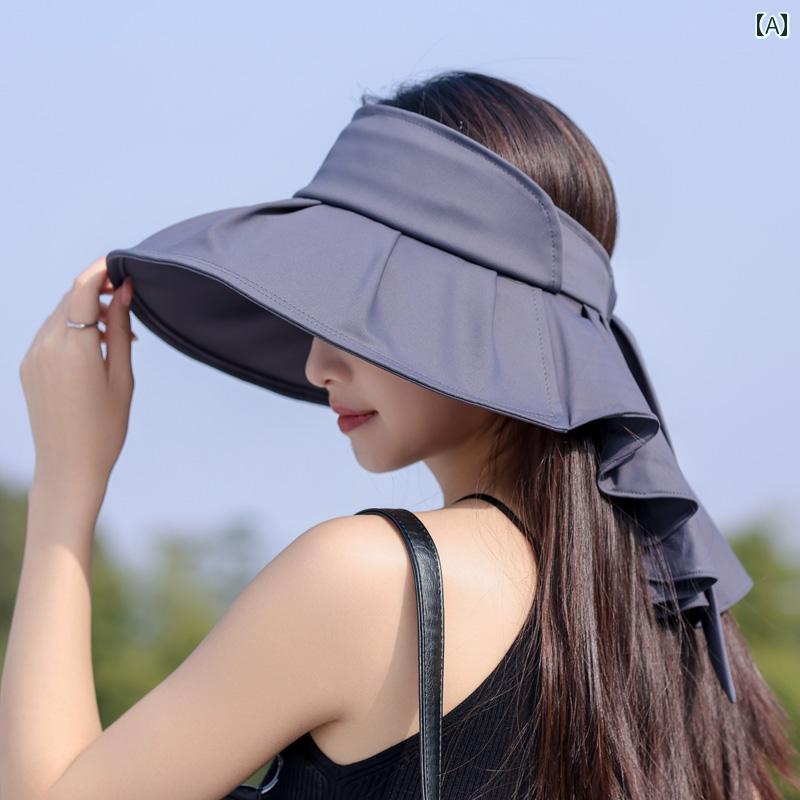 レインハット 巾着付き サンハット 紫外線対策 UVカット 通気性 防雨 つば広 アウトドア 旅行 レジャー..