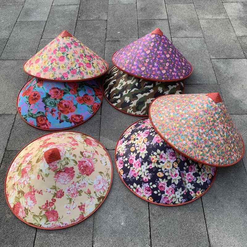 レインハット 巾着付き サンハット 紫外線対策 UVカット 通気性 防雨 つば広 アウトドア 旅行 レジャー