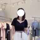 ドレープ アンブレラ 半身ロングスカート レディース ハイウエスト Aライン 中長 二点セット 夏 スリム 韓国 シンプル おしゃれ カジュアル ファッション お出かけ アウター 使いやすい 便利 通勤