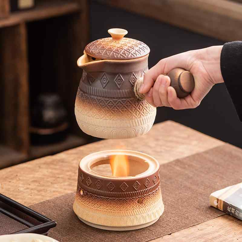 一人鍋用鍋 土鍋 空焚き 急須 陶器 ポット 煎茶 アウトドア ストーブ セラミック ティーセット