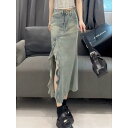 アシンメトリー ホワイトレース ヘム カジュアル ハイウエスト フレア マルチレイヤー スカート トップス エレガント セット かわいい おしゃれ 綺麗 アメリ...