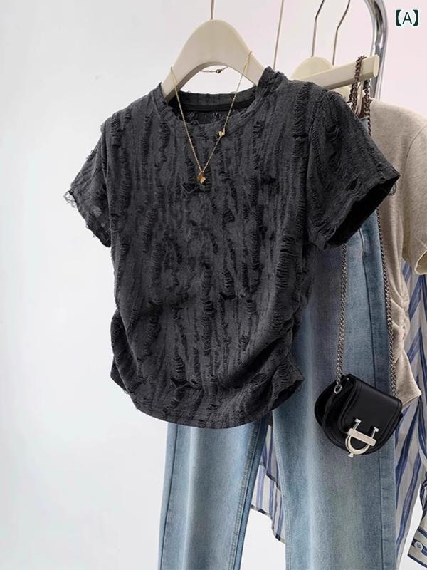 アシンメトリー ホワイトレース ヘム カジュアル ハイウエスト フレア マルチレイヤー スカート トップス エレガント セット かわいい おしゃれ 綺麗