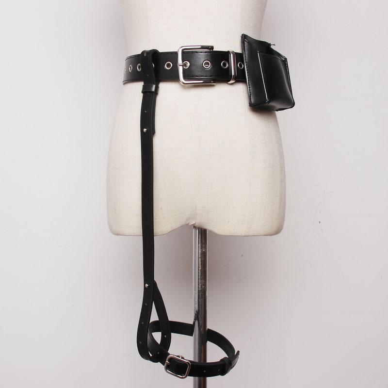 リボン ベルト デコレーション カジュアル カーゴパンツ ファッション シガレットケース レギンス 機能..