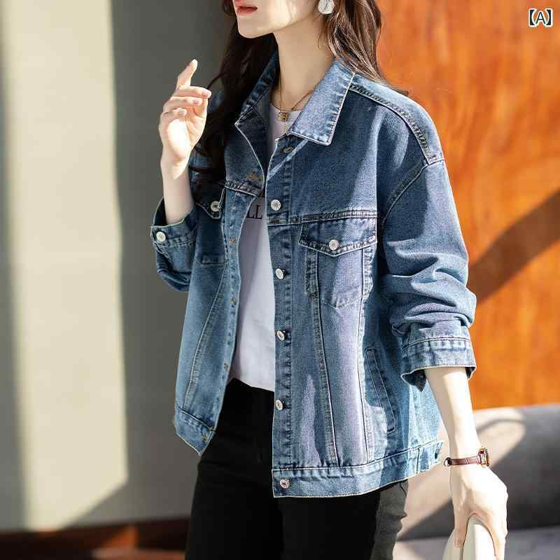 レトロ なの ファッション デニムジャケット . 女性用 . 2025 春 . . . スリム ジャケット . スタイリッシュな ショート トップ: : パイフィヤ服装: ゆったりとした注目要素/：ボタンパッチワークポケット販売チャネルの種類: 優雅電子商取引（オンライン販売のみ）袖型: 插肩袖材料構成: その他の材料 100商品コード: 2N2B11K2591組み合わせ形式：単品厚さ：レギュラー上場年と時期：2025春袖丈：長袖襟：長さ：レギュラー衣服の前立て：シングルブレスト柄：無地サイズ: 4XL 3XL 2XL SML XL色分類：ブルー「今年のシックで美しい.独特な.超美しい.の大きいサイズ万能カジュアルの婦人服」