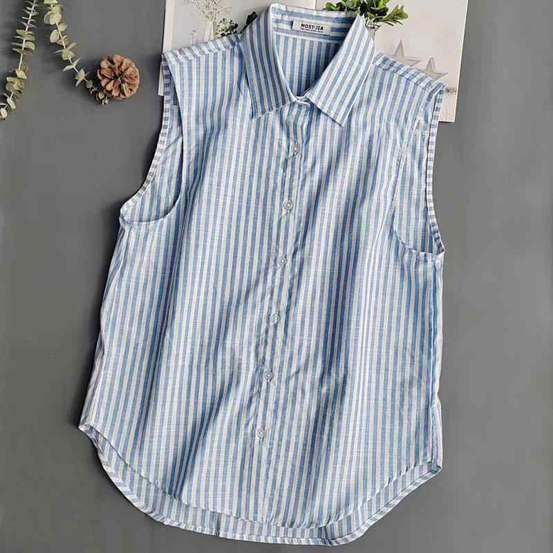 付け襟 シングル スウェット レイヤード パートナー フェイクカラー レディース シャツ レジャー ゆたっり カーディガン コットン ノースリーブ