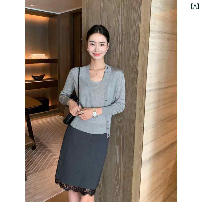 ニット vネックカーディガン vネック ニットカーディガン カーデガン バイカラーニット サマーニット サマーカーディガン カーディガン Maven Lin 高...