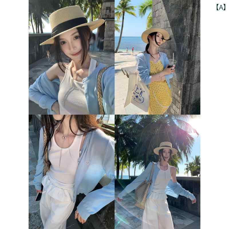 ニット vネックカーディガン vネック ニットカーディガン カーデガン バイカラーニット サマーニット サマーカーディガン カーディガン MarchCelery...