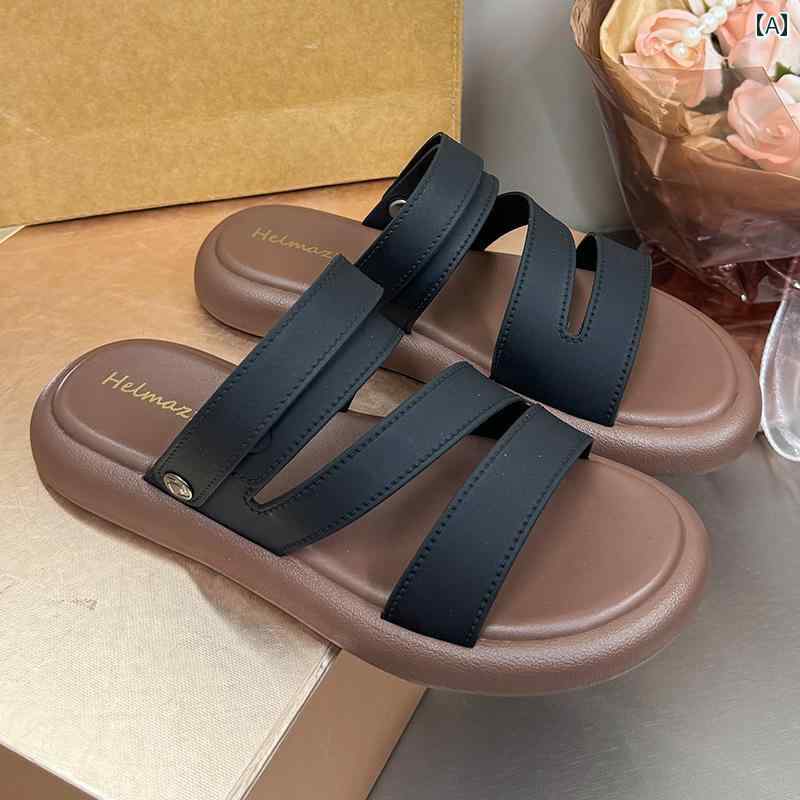 サンダル ビーチ レディース ソフトソール 高級感 スカート向け シンプル おしゃれ カジュアル ファッ..