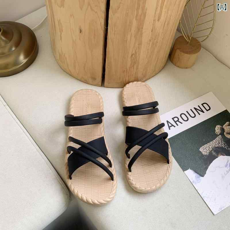 サンダル ビーチ レディース フェアリー スカート向け シンプル おしゃれ カジュアル ファッション ア..