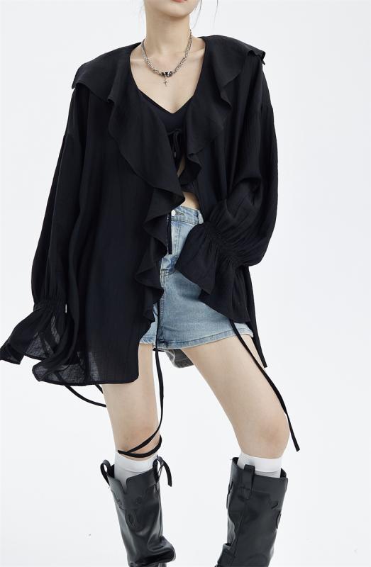 Y's Yohji Yamamoto ヨウジ シャツ ブラウス フリル 変形 楽天市場】ヨウジヤマモト フリルシャツの通販