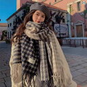 スヌード レディース 女性用 スカーフ ロング ショール ギフト おしゃれ 綺麗 かわいい ファッション 秋冬 暖かい 厚手 ブラック ブルー イエロー