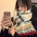 スヌード レディース 女性用 スカーフ ロング ショール ギフト おしゃれ 綺麗 かわいい ファッション 秋冬 暖かい 厚手 黄色 青 ピンク