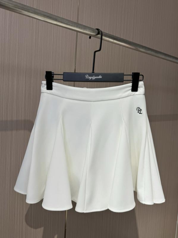 ゴルフウェア 韓国 スリム 花柄 ゴルフ スカート テニス 露出 防止 スポーツ レディースウェア