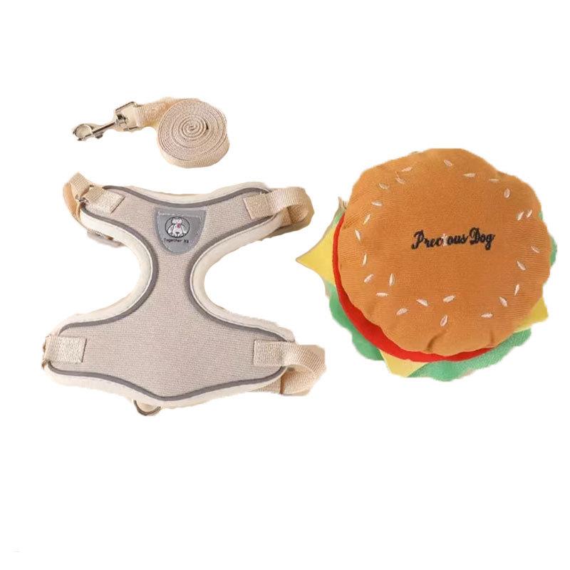 ペットウェア 用品 散歩 リード ストラップ アクセサリー 服 小型 中型犬 胸 ハーネス 牽引 ベスト 猫 ..