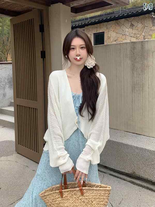 シルエット トップス ゆったり 抜け感 畦編み レイヤード 肩掛け グレー 白 シンプル きれいめ 上品 レ..