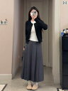 シルエット トップス ゆったり 抜け感 畦編み レイヤード 肩掛け グレー 白 シンプル きれいめ 上品 レディース 春 大きいサイズ シンプル 無地 万能 ニット スモール カーディガン レディース 秋 脂肪 mm ダイエット 体型 カバー おしゃれ シック トップス