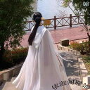 レディース アウターウェア 衣装 ゆったり おしゃれ カジュアル コスチューム マント ローブ フード付き ホワイト