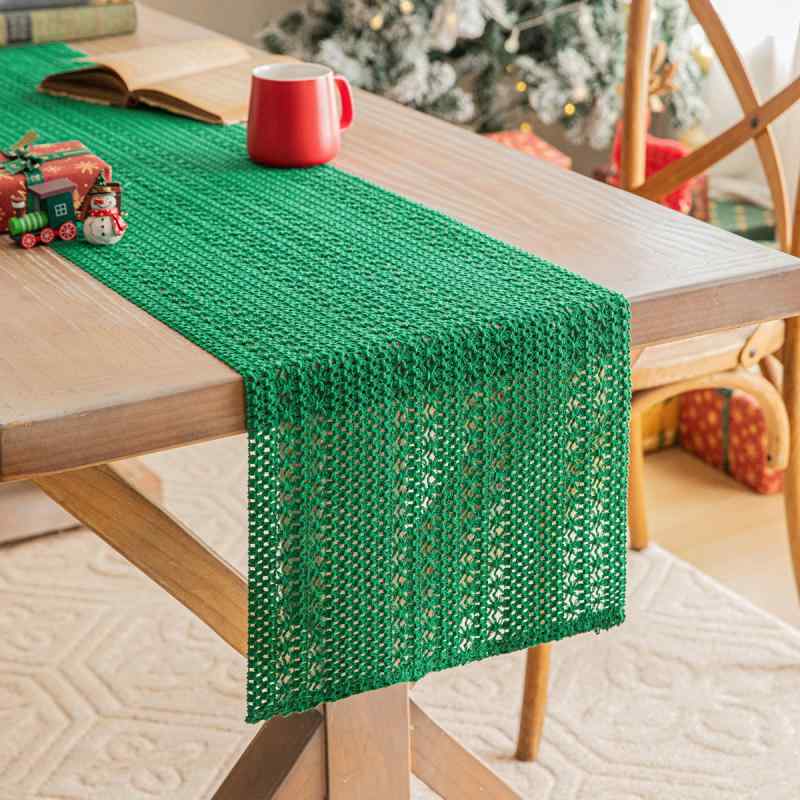 おしゃれ 華やか 光沢感 テーブル ランナー おしゃれ フランスの レトロ 織りの テーブル ランナー ベ..