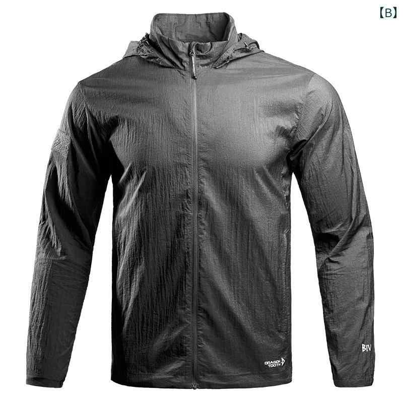 アウトドア ウィンドブレーカー アウター 長袖 スポーツ 夏 日焼け防止 カジュアル シンプル 便利 使いやすい おしゃれ ファッション 耐雨 アーティファクト 通勤 グレー グリーン ブルー