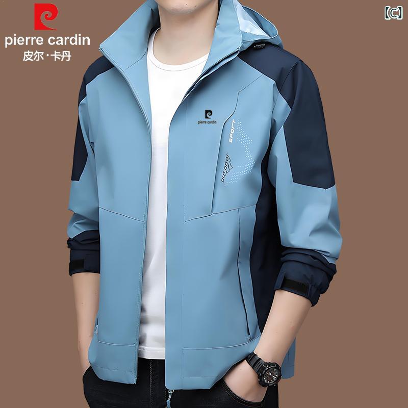 ジャケット メンズ アウター 帽子 春秋 薄手 防風 防水 カジュアル シンプル 便利 使いやすい おしゃれ ファッション 耐雨 アーティファクト