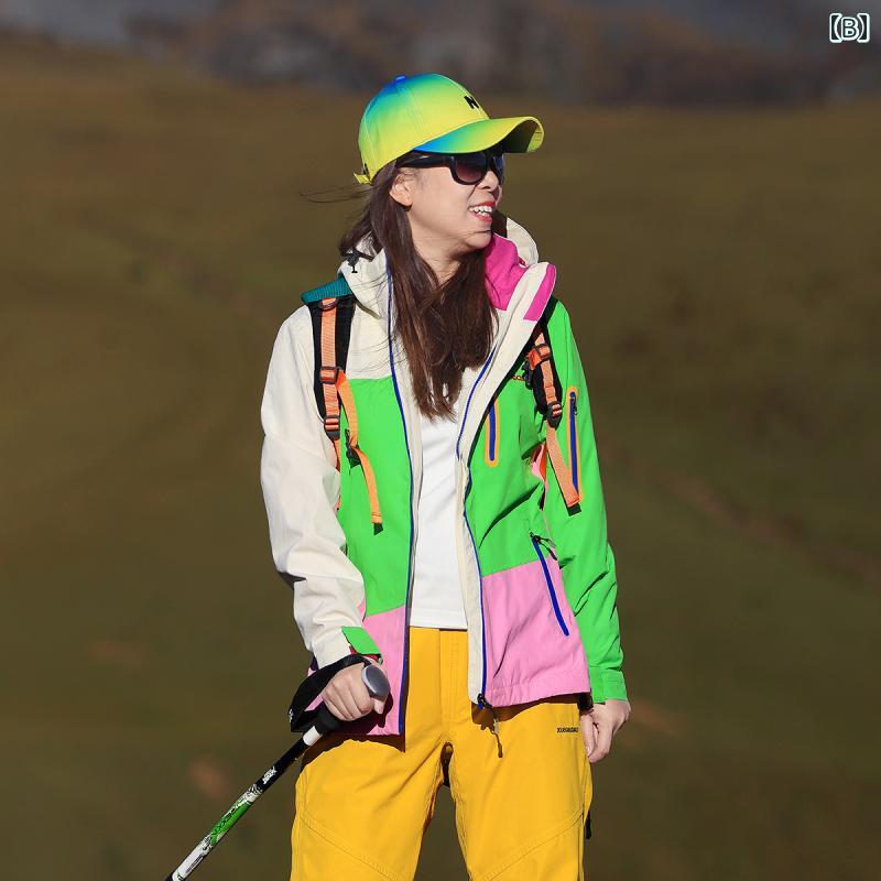 ジャケット レディース アウター 二点セット スリーインワン 秋冬 通気性 防風 防水 カジュアル シンプル 便利 使いやすい おしゃれ ファッション 耐雨 アーティファクト 登山