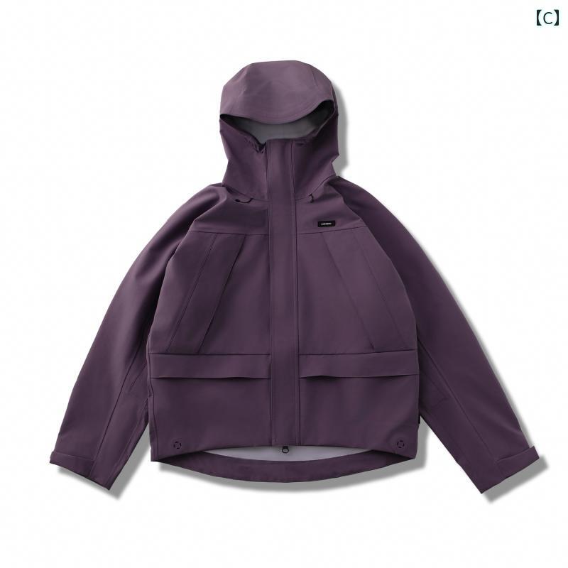 アイトス レインウエア(男女兼用)(FS-1110) オレンジ×ブラック L 56206