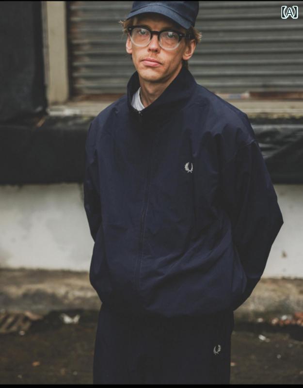 ボアジャケット 裏ボア 撥水 防風 防寒 メンズ アウター アメカジ ストリート系 バイカー ブランド BEAMS 春夏 連作 FP 麦 耳 プリーツ ナイロン総 裏 メッシュ プロ ファイル ジャケット