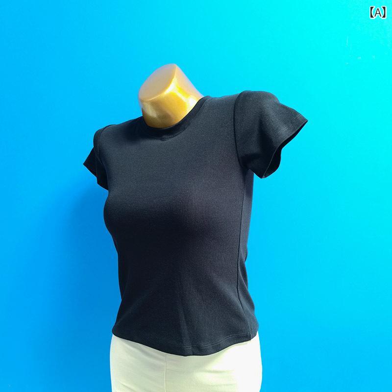 レディース チュニック シャツ 半袖 レディース チュニック シャツ 半袖 2025夏 右 肩 ラウンドネック ..