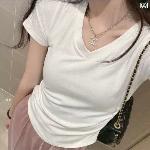 レディース チュニック シャツ 半袖 レディース チュニック シャツ 半袖 ホット ガール 不規則な Vネック ファッション 右 肩 半袖 Tシャツ レディース 夏の プリーツ ウエスト ショート 魅惑的 トップ レディース チュニック シャツ 半袖 レディース チュニック シャツ 半袖 ホット ガール 不規則な Vネック ファッション 右 肩 半袖 Tシャツ レディース 夏の プリーツ ウエスト ショート 魅惑的 トップ