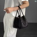 レディース カゴバッグ 高級 革 手織り バッグ 女性用 キャベツ バスケット バッグ 小さくて 精巧 ハンドバッグ バケット バッグ 餃子 バッグ