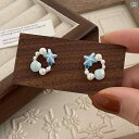 ピアス パール ピアス パール 海辺 ロマンチック ~ 小 清新 海星 貝殻 滴 油 ピアス リゾート 風 ファッション 百合 高級 感 イヤリング
