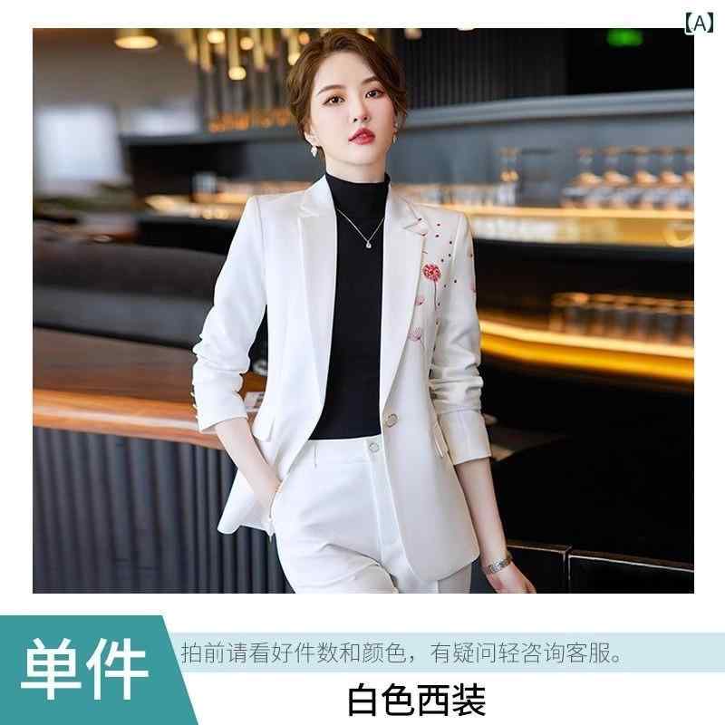 チュニック レディース おしゃれ ファッション ウエスト ジャケット コート セット 秋冬 フォーマル 仕事着 ビジネスウェア ホワイト ブラック