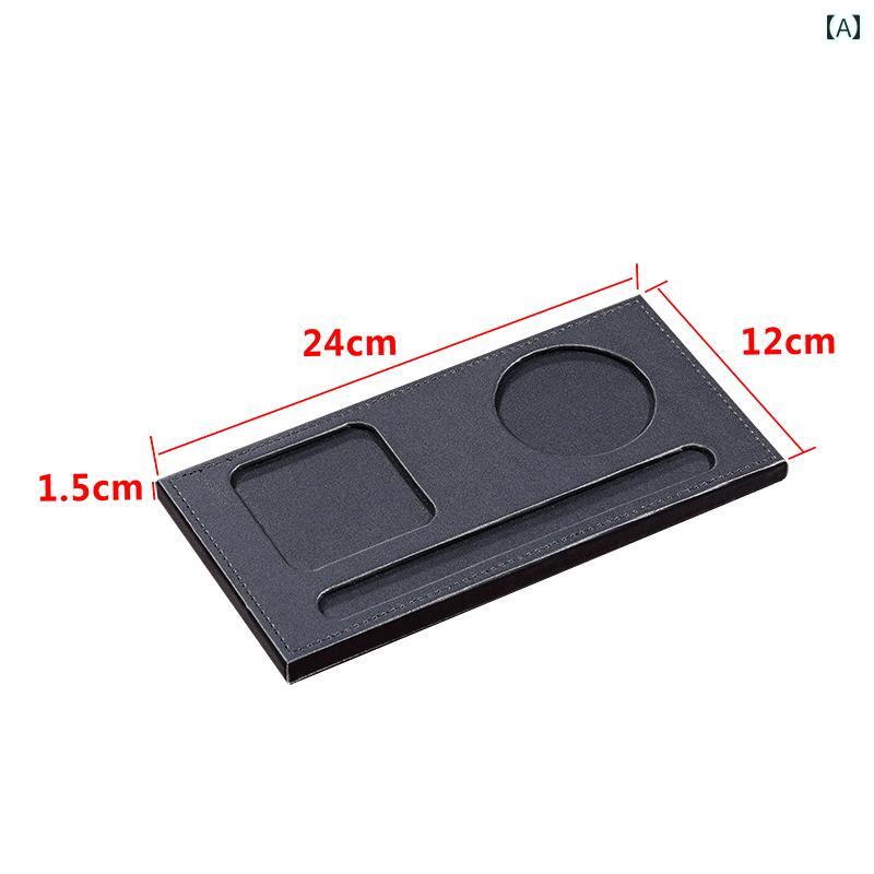 コースター ウォーターカップ デスクトップ レザー ホットミルク コーヒー スープ 紅茶 ワイン お湯 ビジネス ブラック