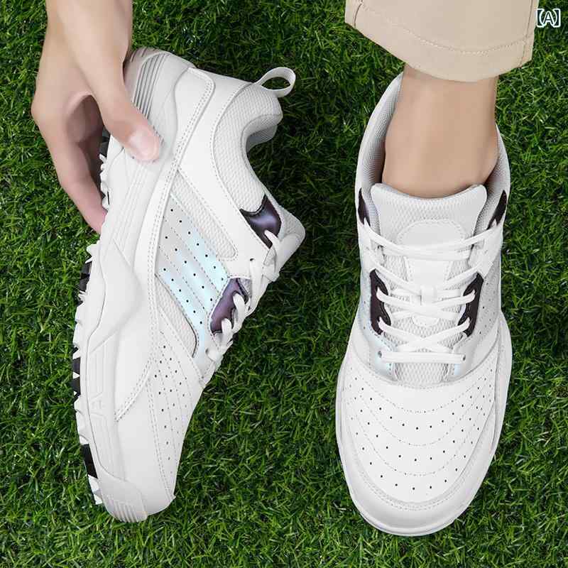 メンズゴルフシューズ カジュアル スニーカー おしゃれ スポーツ 男性用 紳士靴 防水 綺麗 通気性が良..