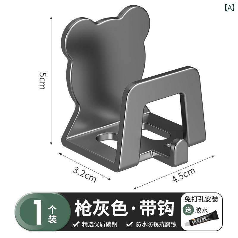 スポンジ ホルダー 台所 キッチン ラック 便利 シンク 排水 収納 アーティファクト 金たわし ブラシ 壁..