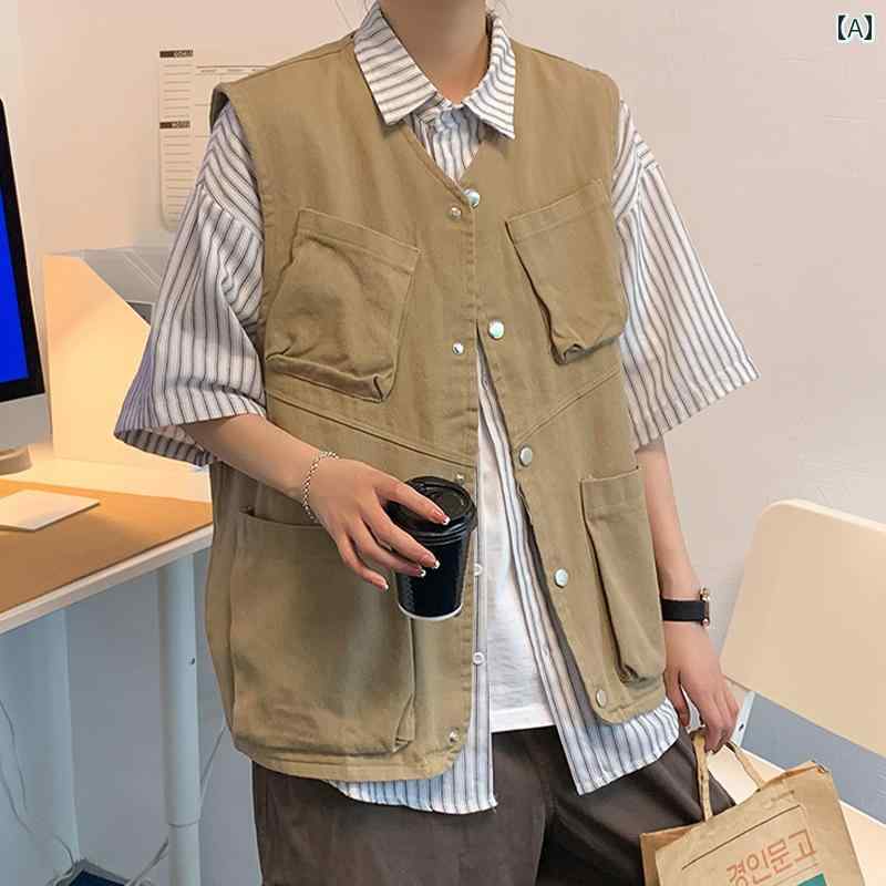 登山ベストメンズ 男性 シールド 作業服 屋外 釣り 登山 旅行 カメラマン カスタム おしゃれ ファッション アウトドア カーキ ブラック