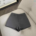 ハイウエスト ショートパンツ 美脚 レディース ハイウエスト ショートパンツ 美脚 レディース ハイウエストの 黒い スーツ 半 ズボンの 女性 2025の 新...