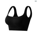 レディース タンクトップ ブラトップ カップ付き レディース タンクトップ ブラトップ カップ付き 大きめ サイズ プッシュアップ ノンワイヤー 女性 下着 固定 ストラップ スポーツ ヨガ 耐衝撃 ブラジャー 快適 ベース ベストx3